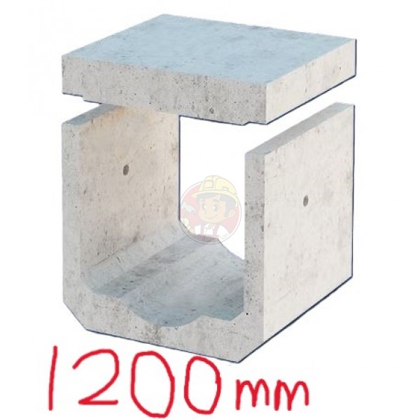 BOX CULVERT 1200 X 1200 MM (WITH DWF)